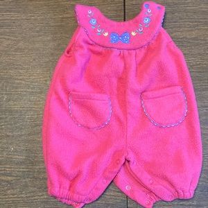 Super cute fleece jumper, 3 months, PINK!